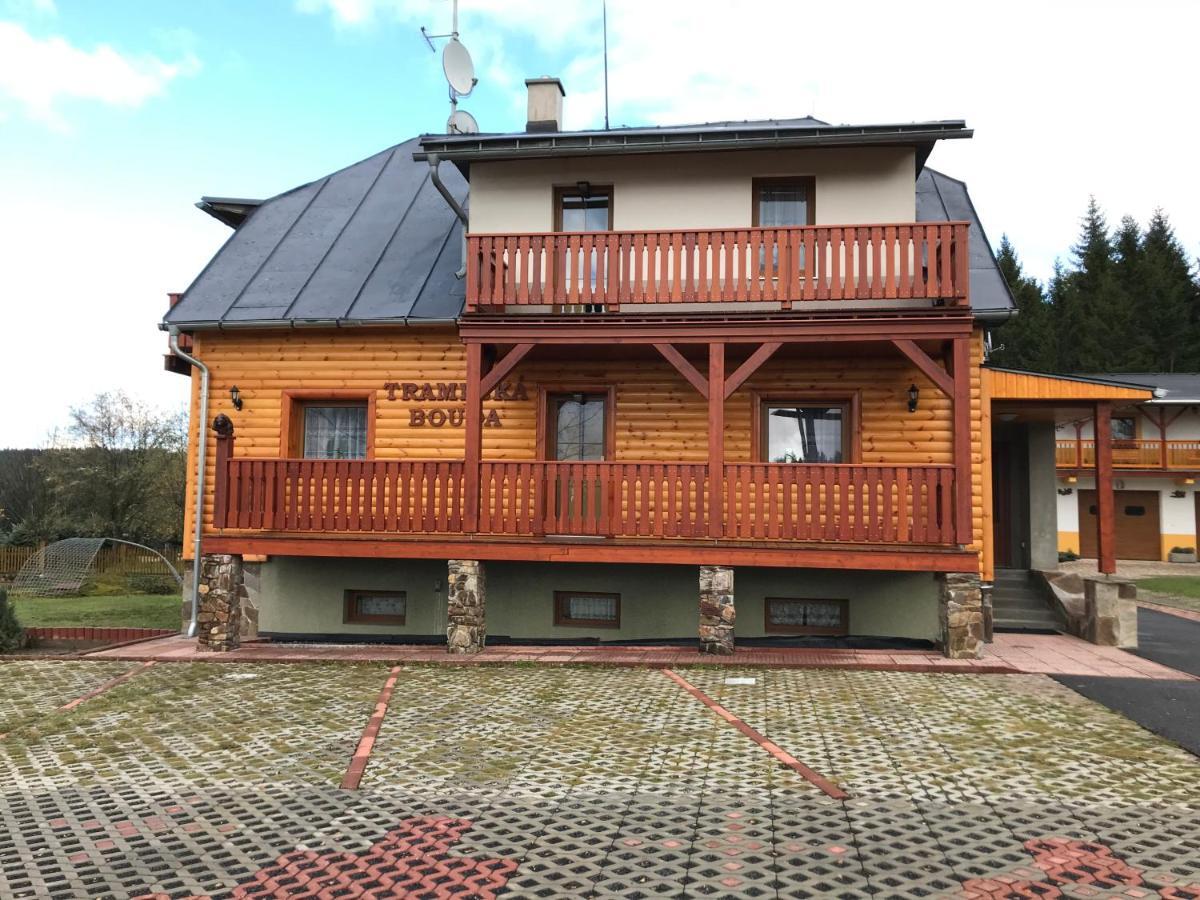 Penzion Trampska Bouda Abertamy Exterior foto